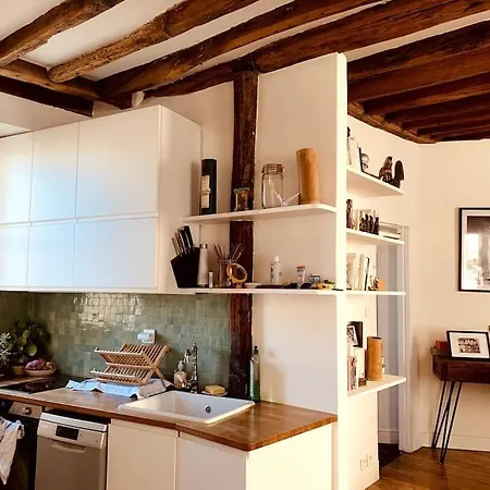 Charming -cosy Flat - Montmartre-2pax Appartement